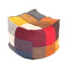 Zero Waste Patchwork Pouf - Image 2