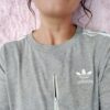 Zip It Grey - Adidas Remake